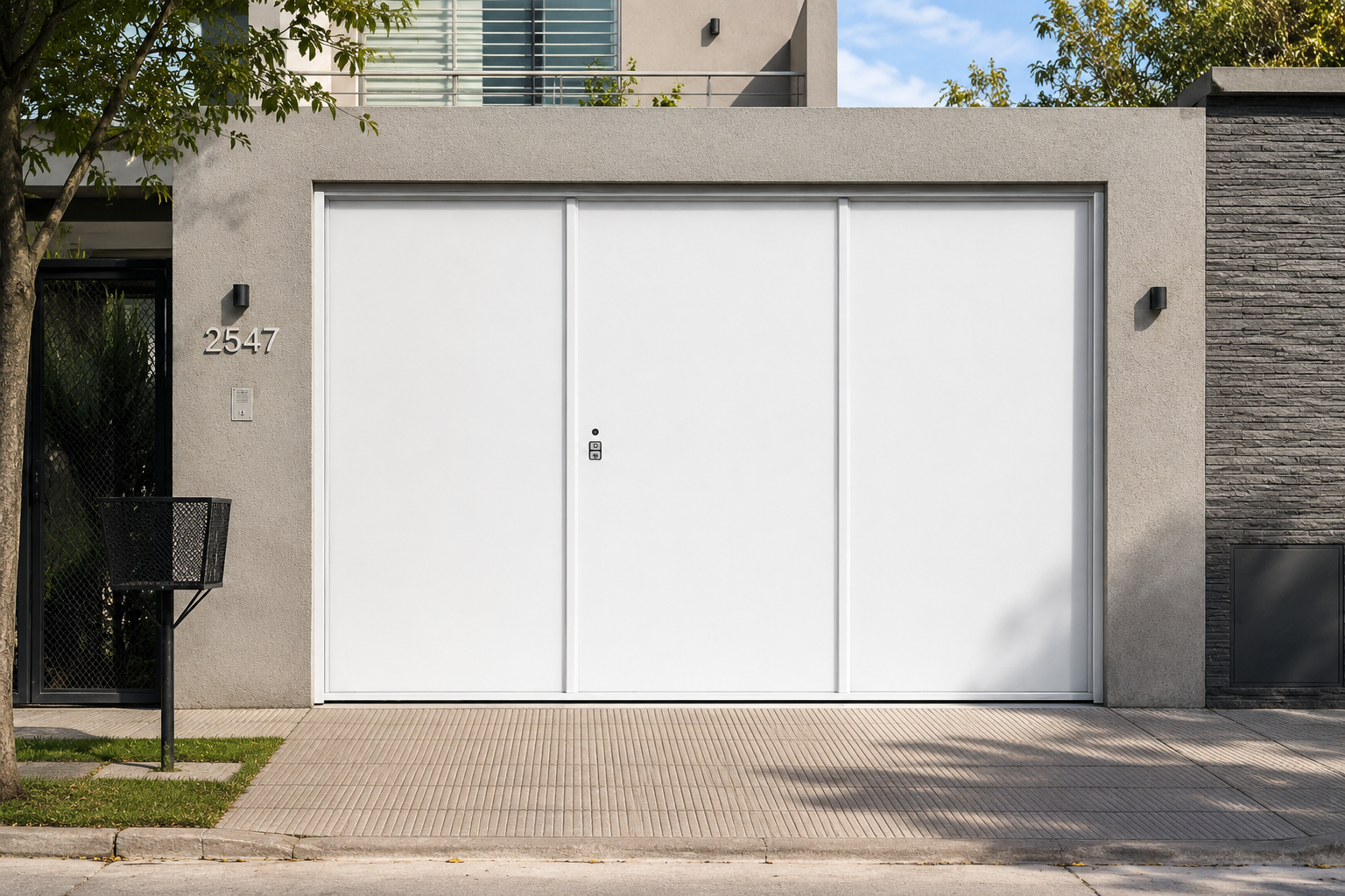 Portón 3 Hojas 830R — Barmetal