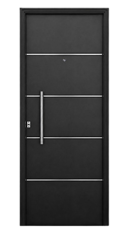 Puerta Barmetal 1130PF Negra