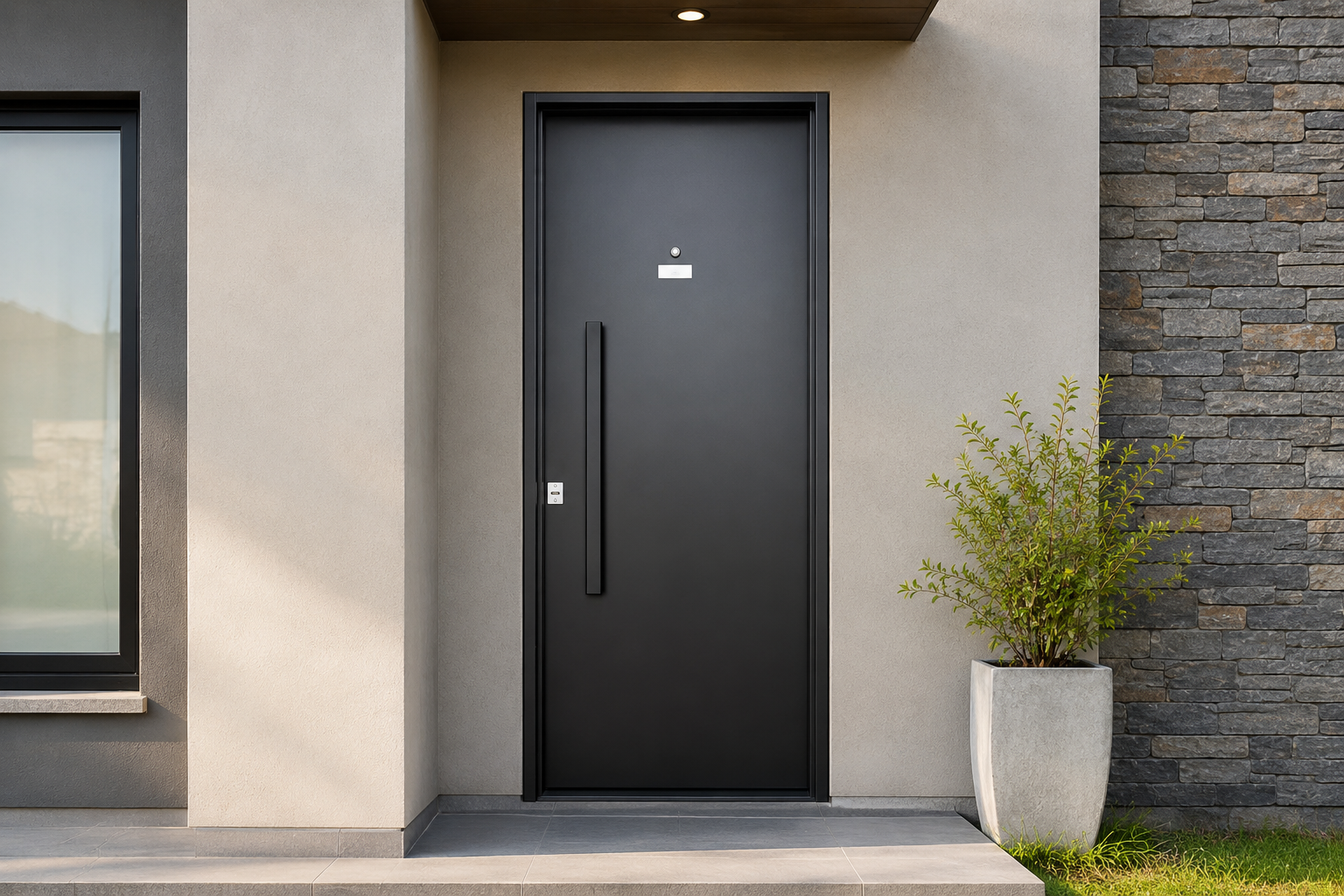 Puerta Adramet #2200 -- Linea Estandar instalada