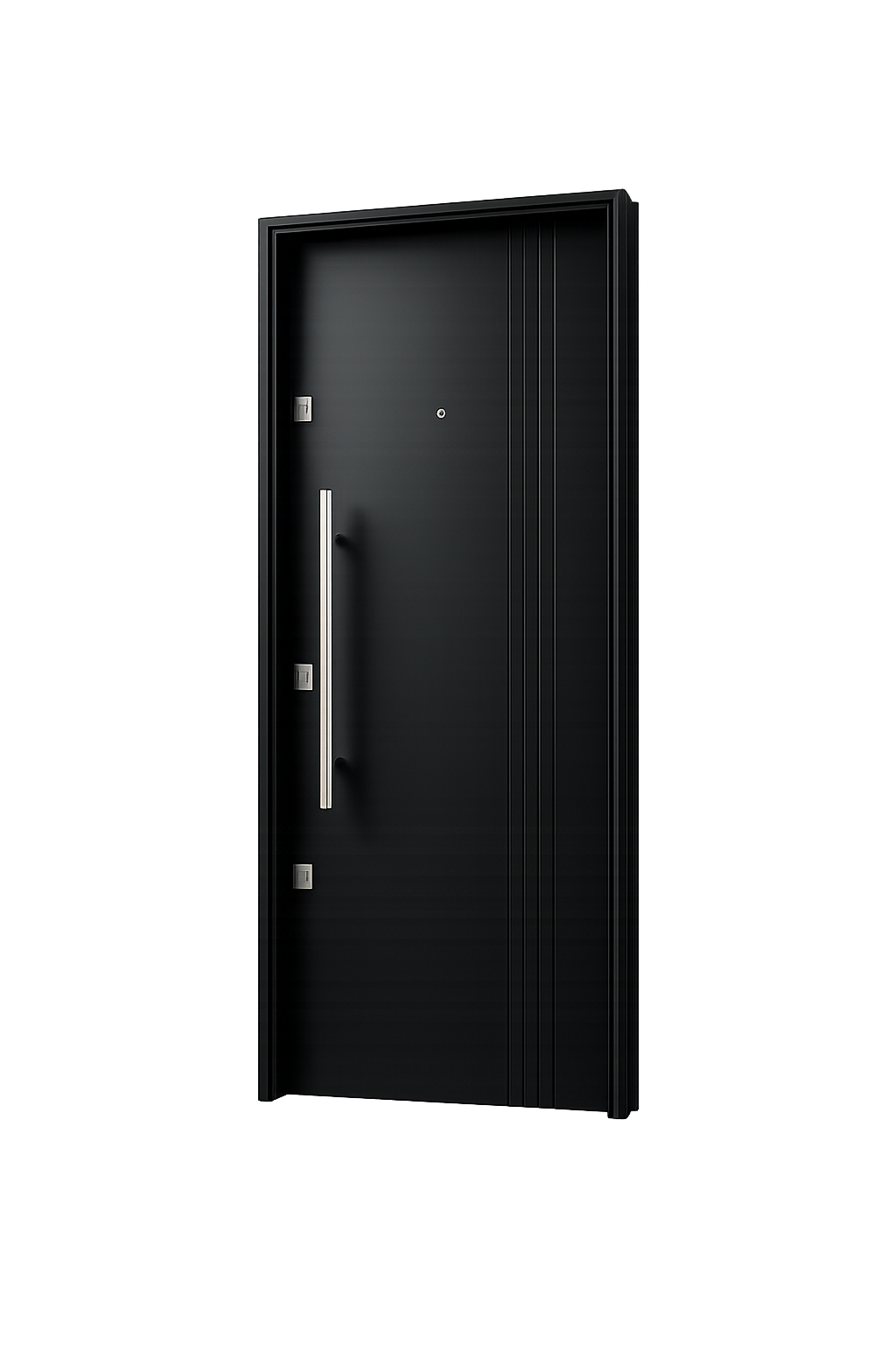 Puerta Barmetal 2530PF Negra Línea Platí