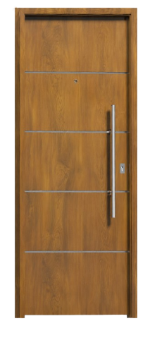 Puerta Pavir Acero Simil Roble