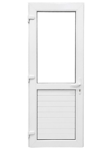 Puerta de PVC -- Aislacion Termica Superior y Diseno Blanco Contemporaneo