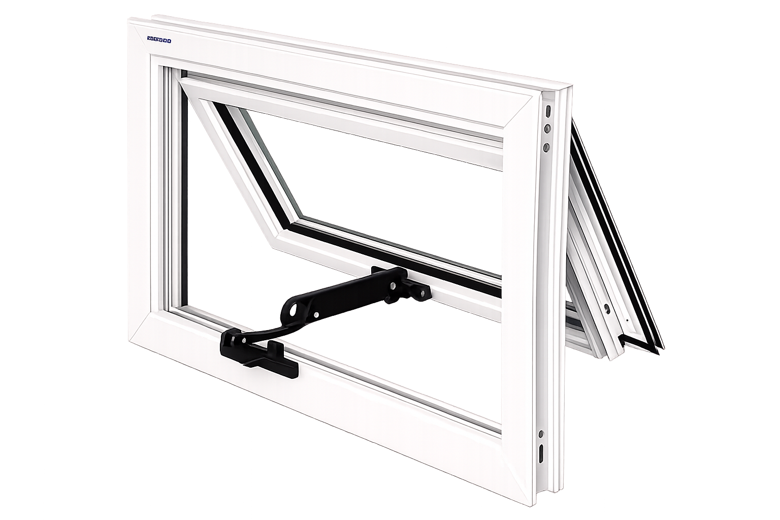 Ventana Brazo de Empuje — Línea Modena